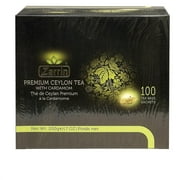 Zarrin Premium Ceylon Tea, Cardamom, 100 Tea Bags