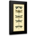 thumbnail image 1 of Zarris, Chariklia 10x18 Black Modern Framed Museum Art Print Titled - Small Dragonfly Collector I, 1 of 5