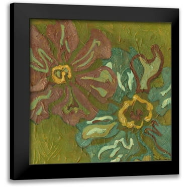 Zarris, Chariklia 12x12 Black Modern Framed Museum Art Print Titled - Electrelane II