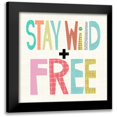 thumbnail image 1 of Zarris, Chariklia 12x12 Black Modern Framed Museum Art Print Titled - Kid Play IV, 1 of 5