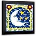 thumbnail image 1 of Zarris, Chariklia 12x12 Black Modern Framed Museum Art Print Titled - Rustic Tile VI, 1 of 5