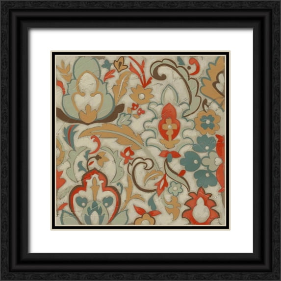 Zarris, Chariklia 12x12 Black Ornate Wood Framed with Double Matting Museum Art Print Titled - Chimborazo II