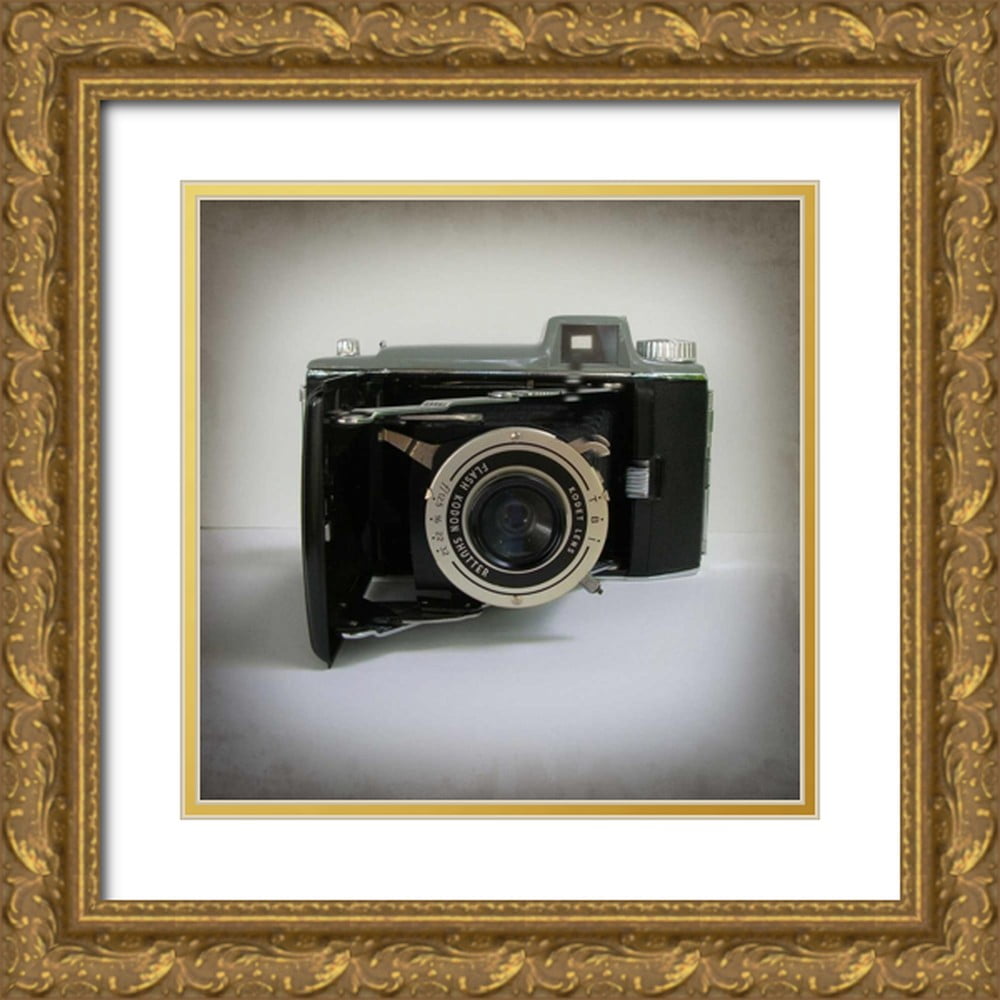 Zarris, Chariklia 12x12 Gold Ornate Wood Framed with Double Matting ...