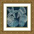 thumbnail image 1 of Zarris, Chariklia 12x12 Gold Ornate Wood Framed with Double Matting Museum Art Print Titled - Marine Shells I, 1 of 4