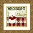 thumbnail image 1 of Zarris, Chariklia 12x12 Gold Ornate Wood Framed with Double Matting Museum Art Print Titled - Wholesome Dairy, 1 of 4