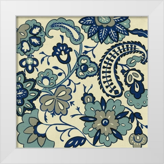 Zarris, Chariklia 12x12 White Modern Wood Framed Museum Art Print Titled - Cornelia Chintz II