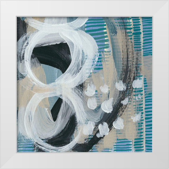 Zarris, Chariklia 12x12 White Modern Wood Framed Museum Art Print Titled - Dwellings IX