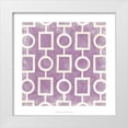 thumbnail image 1 of Zarris, Chariklia 12x12 White Modern Wood Framed Museum Art Print Titled - Modern Symmetry IV, 1 of 4