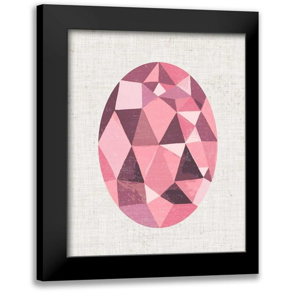 Zarris, Chariklia 12x14 Black Modern Framed Museum Art Print Titled - Bijou IV