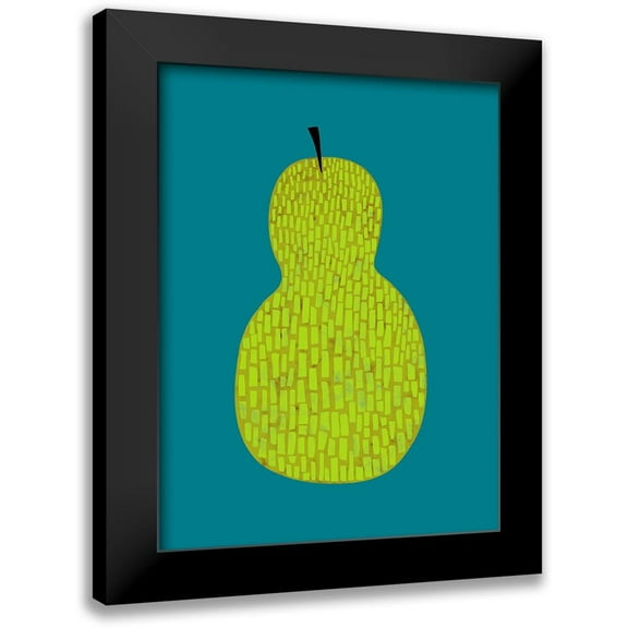 Zarris, Chariklia 12x14 Black Modern Framed Museum Art Print Titled - Fruit Party IV