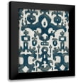 thumbnail image 1 of Zarris, Chariklia 12x14 Black Modern Framed Museum Art Print Titled - Indigo Samara I, 1 of 5