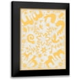 thumbnail image 1 of Zarris, Chariklia 12x14 Black Modern Framed Museum Art Print Titled - Spring Otomi I, 1 of 5