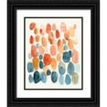 thumbnail image 1 of Zarris, Chariklia 12x14 Black Ornate Wood Framed with Double Matting Museum Art Print Titled - Citrus Season I, 1 of 4