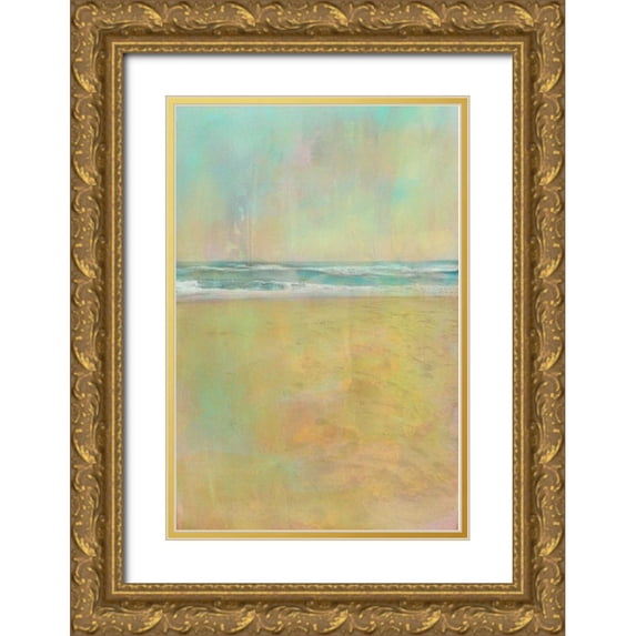 Zarris, Chariklia 13x18 Gold Ornate Wood Framed with Double Matting Museum Art Print Titled - Summer Souvenir II