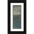 thumbnail image 1 of Zarris, Chariklia 13x32 Black Ornate Wood Framed with Double Matting Museum Art Print Titled - Reticulation I, 1 of 4