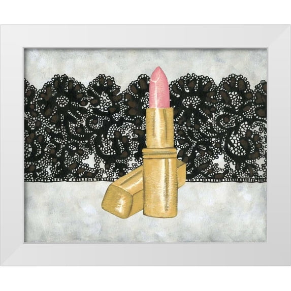 Zarris, Chariklia 14x12 White Modern Wood Framed Museum Art Print Titled - Femme Boudoir VII