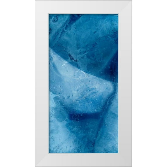 Zarris, Chariklia 14x24 White Modern Wood Framed Museum Art Print Titled - Undercurrent IV