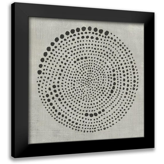 Zarris, Chariklia 15x15 Black Modern Framed Museum Art Print Titled - Mythos II