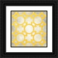 thumbnail image 1 of Zarris, Chariklia 15x15 Black Ornate Wood Framed with Double Matting Museum Art Print Titled - Classical Symmetry XIV, 1 of 4