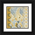 thumbnail image 1 of Zarris, Chariklia 15x15 Black Ornate Wood Framed with Double Matting Museum Art Print Titled - Exotic Journey IV, 1 of 4