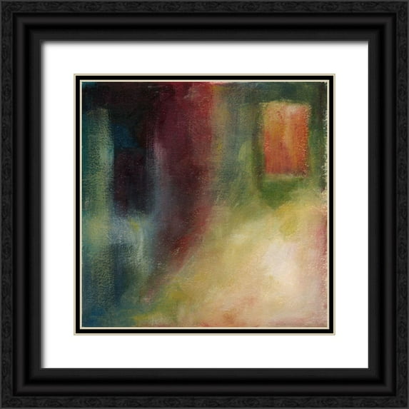 Zarris, Chariklia 15x15 Black Ornate Wood Framed with Double Matting Museum Art Print Titled - Generous Prose VI