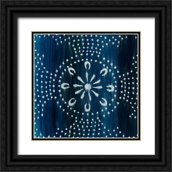 Zarris, Chariklia 15x15 Black Ornate Wood Framed with Double Matting Museum Art Print Titled - Moonbeam II