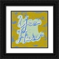 thumbnail image 1 of Zarris, Chariklia 15x15 Black Ornate Wood Framed with Double Matting Museum Art Print Titled - Shout IV, 1 of 4
