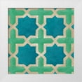 thumbnail image 1 of Zarris, Chariklia 15x15 White Modern Wood Framed Museum Art Print Titled - Brilliant Symmetry I, 1 of 4