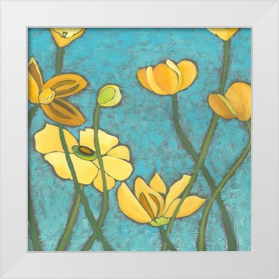 Zarris, Chariklia 15x15 White Modern Wood Framed Museum Art Print Titled - Eternal Sunshine I