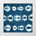 thumbnail image 1 of Zarris, Chariklia 15x15 White Modern Wood Framed Museum Art Print Titled - Indigo Tiles III, 1 of 4