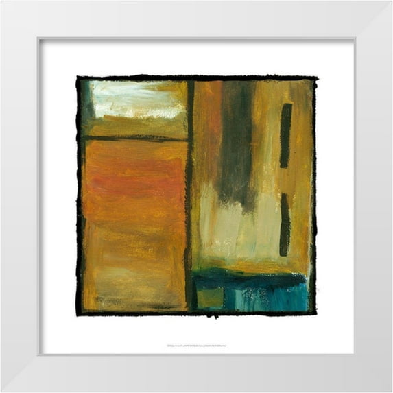 Zarris, Chariklia 15x15 White Modern Wood Framed Museum Art Print Titled - Jazz Session IV on FAP