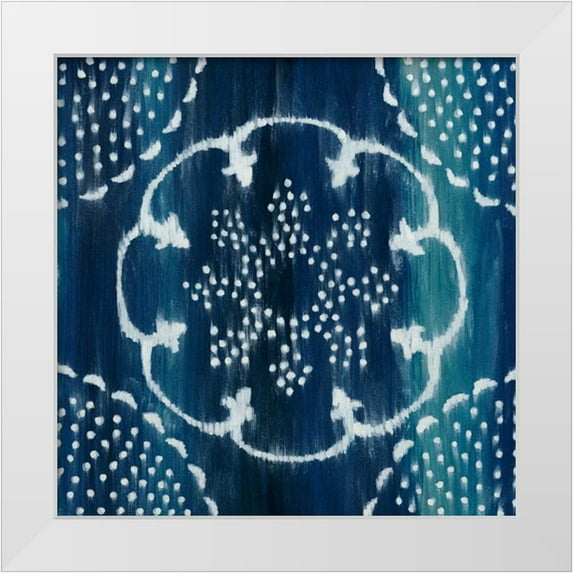 Zarris, Chariklia 15x15 White Modern Wood Framed Museum Art Print Titled - Moonbeam I