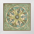 thumbnail image 1 of Zarris, Chariklia 15x15 White Modern Wood Framed Museum Art Print Titled - Ornamental Tile II, 1 of 4
