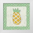thumbnail image 1 of Zarris, Chariklia 15x15 White Modern Wood Framed Museum Art Print Titled - Pineapple Vacation II, 1 of 4