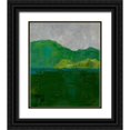 thumbnail image 1 of Zarris, Chariklia 15x17 Black Ornate Wood Framed with Double Matting Museum Art Print Titled - Blue Ridge II, 1 of 4