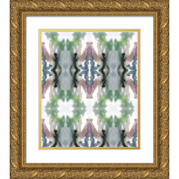 Zarris, Chariklia 15x17 Gold Ornate Wood Framed with Double Matting Museum Art Print Titled - Buoyancy IV