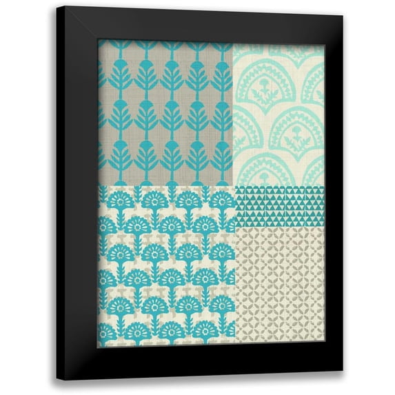 Zarris, Chariklia 15x18 Black Modern Framed Museum Art Print Titled - Pool I