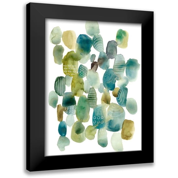 Zarris, Chariklia 15x18 Black Modern Framed Museum Art Print Titled - Skip Hop I