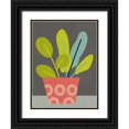 thumbnail image 1 of Zarris, Chariklia 15x18 Black Ornate Wood Framed with Double Matting Museum Art Print Titled - Clay Pot III, 1 of 4