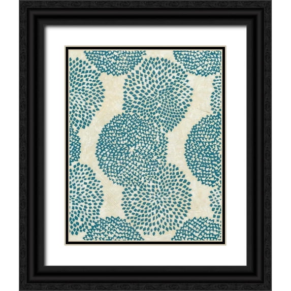 Zarris, Chariklia 15x18 Black Ornate Wood Framed with Double Matting Museum Art Print Titled - Four Sisters IV