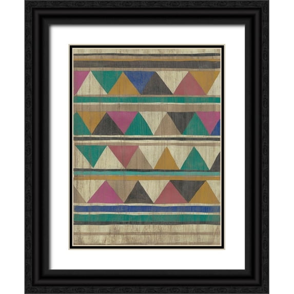 Zarris, Chariklia 15x18 Black Ornate Wood Framed with Double Matting Museum Art Print Titled - Homecoming I