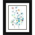 thumbnail image 1 of Zarris, Chariklia 15x18 Black Ornate Wood Framed with Double Matting Museum Art Print Titled - Spring Soiree I, 1 of 4