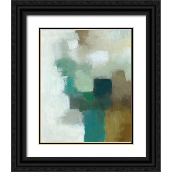 Zarris, Chariklia 15x18 Black Ornate Wood Framed with Double Matting Museum Art Print Titled - Terrarium II