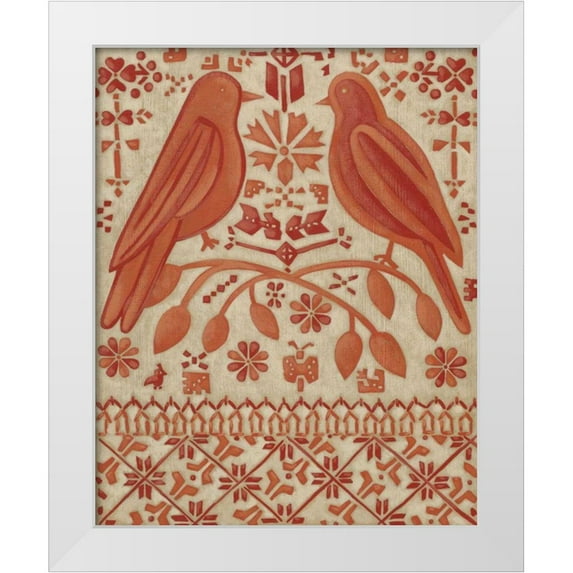 Zarris, Chariklia 15x18 White Modern Wood Framed Museum Art Print Titled - True Love I