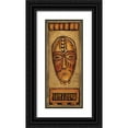 thumbnail image 1 of Zarris, Chariklia 15x32 Black Ornate Wood Framed with Double Matting Museum Art Print Titled - Swahili I, 1 of 4