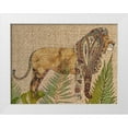 thumbnail image 1 of Zarris, Chariklia 18x15 White Modern Wood Framed Museum Art Print Titled - Rattan Jungle I, 1 of 4