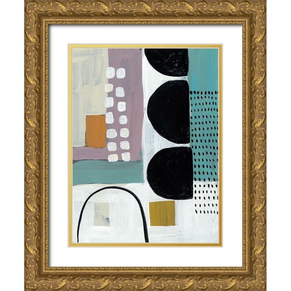 Zarris, Chariklia 19x24 Gold Ornate Wood Framed with Double Matting Museum Art Print Titled - Introductions III