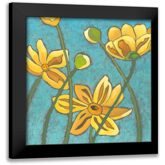 Zarris, Chariklia 20x20 Black Modern Framed Museum Art Print Titled - Eternal Sunshine III