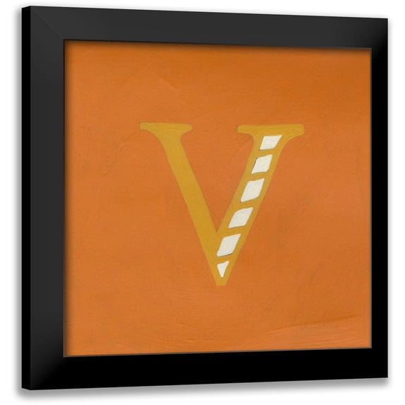 Zarris, Chariklia 20x20 Black Modern Framed Museum Art Print Titled - Luciens V 6-Up