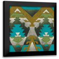 thumbnail image 1 of Zarris, Chariklia 20x20 Black Modern Framed Museum Art Print Titled - Wayfarer I, 1 of 5